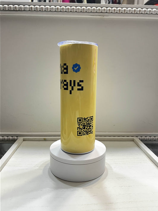 Tumbler NFT & QR Code