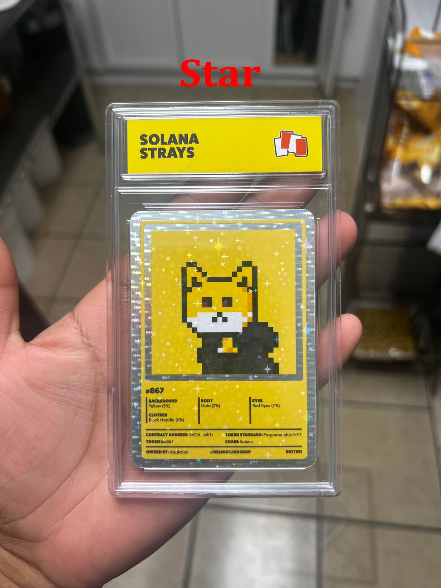 Collectible NFT Card